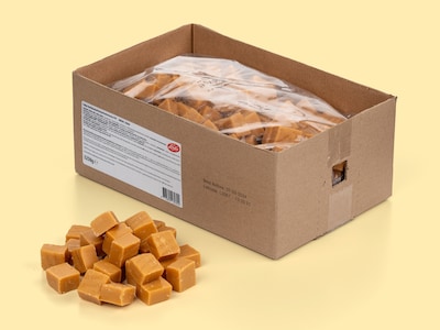 Vaniljefudge Bland-selv slik i kasser 3,2 kg