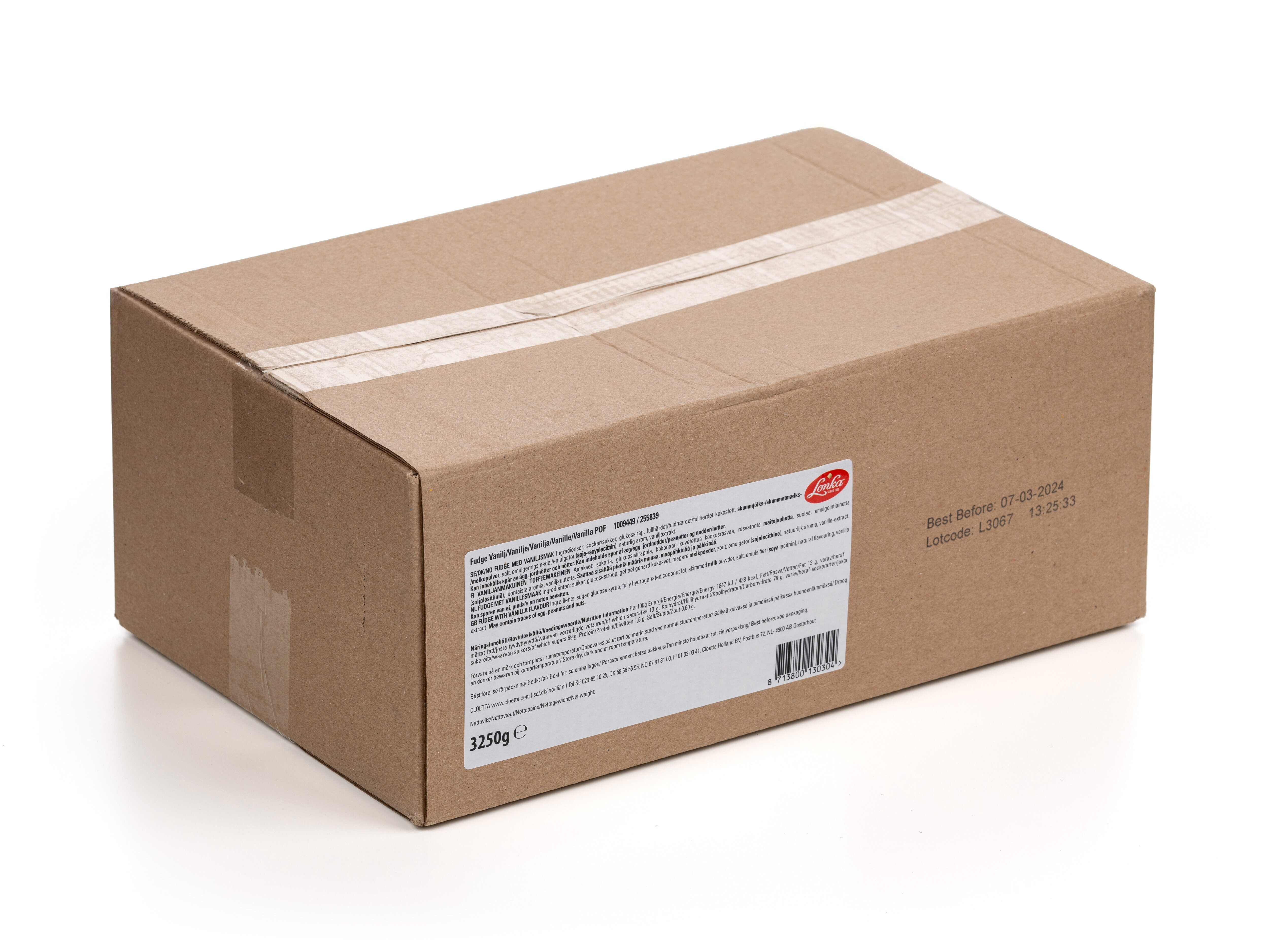 Vaniljefudge Smågodt 3,2 kg