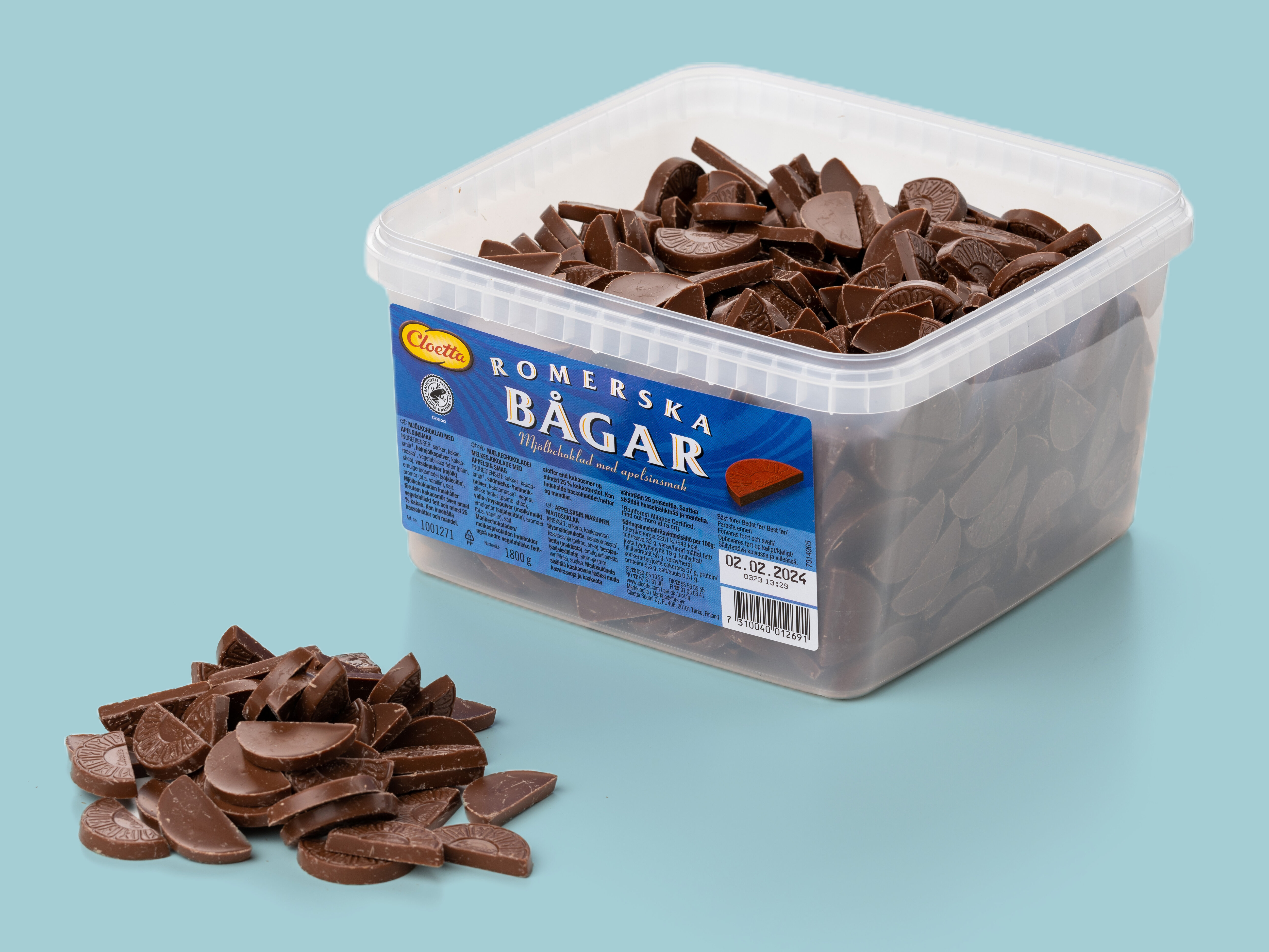 Roomalaiset Kaaret Irtokarkit 1,8 kg