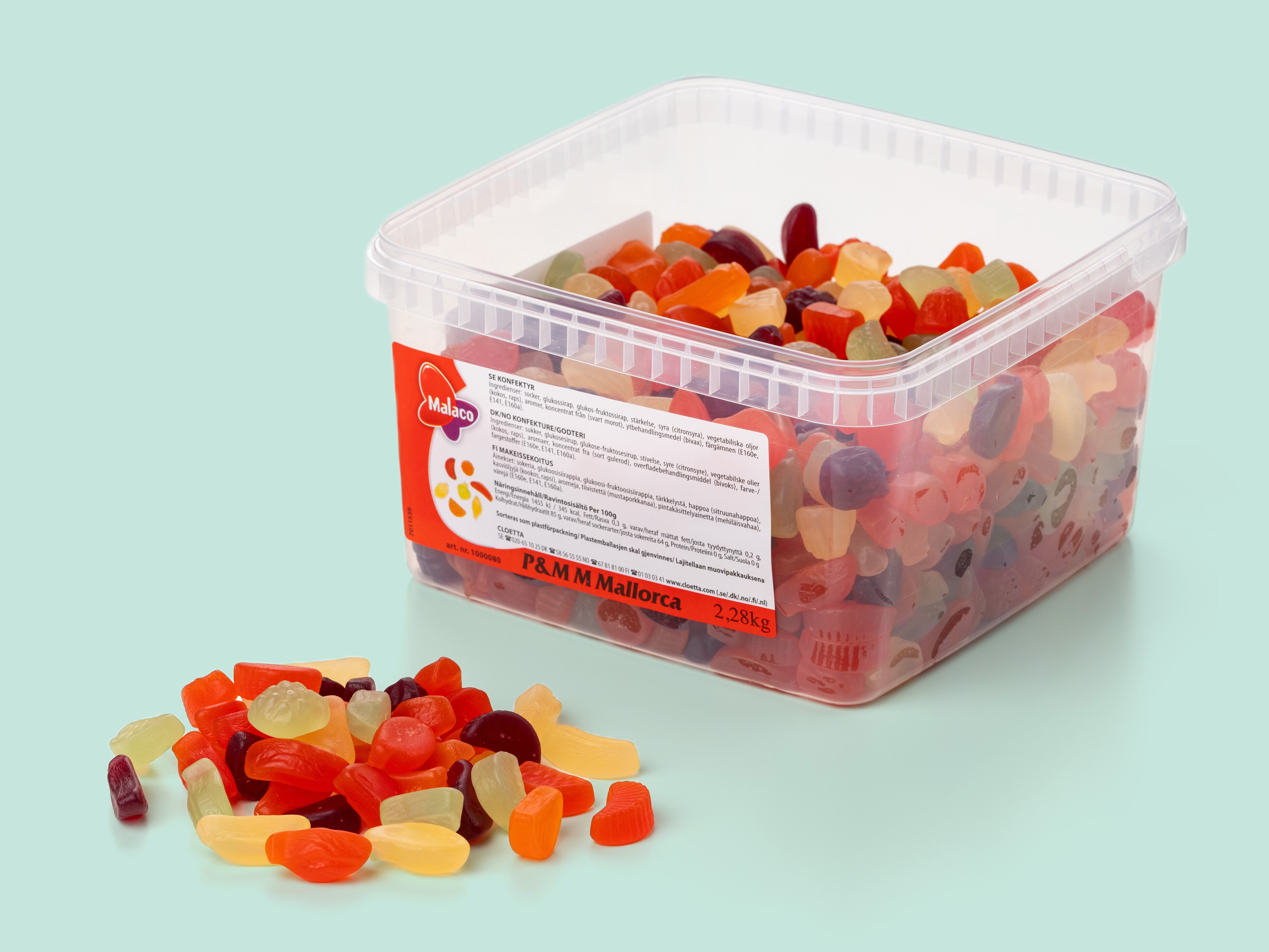 Mallorcablandning Lösgodis 2,2 kg