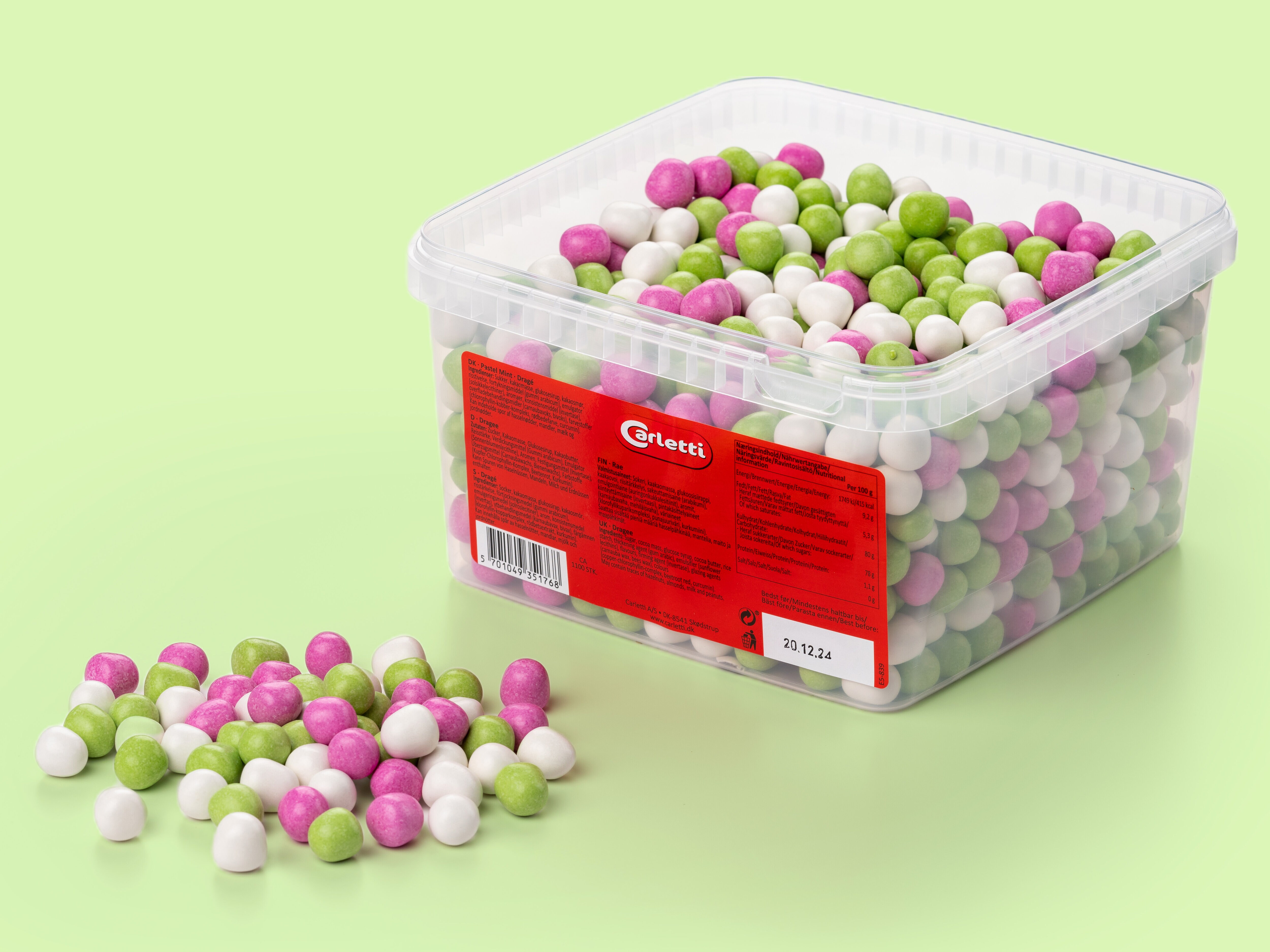Minttupastillit Irtokarkit 2,5 kg