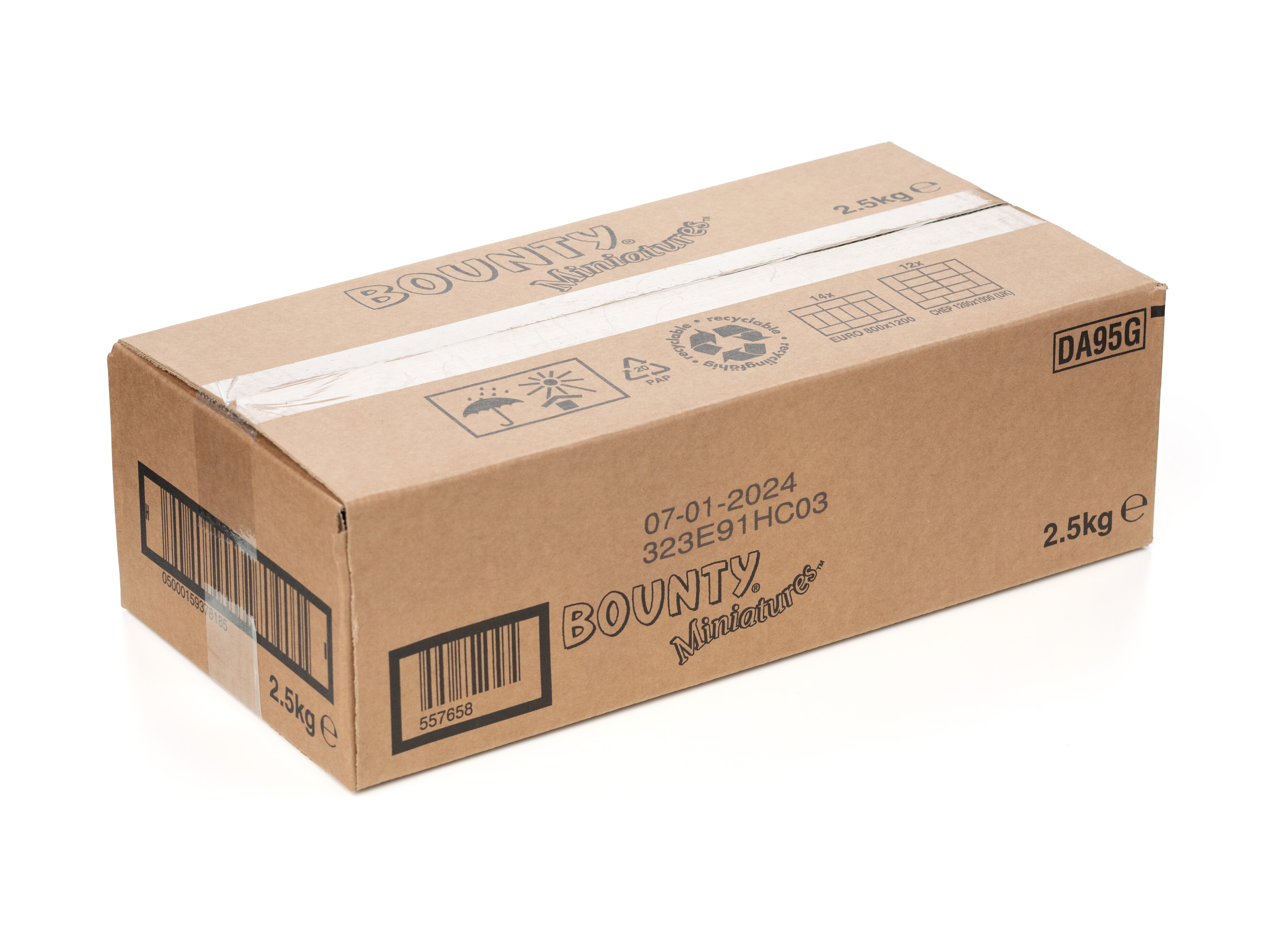 Bounty Bland-selv Slik i kasser 2,5 kg