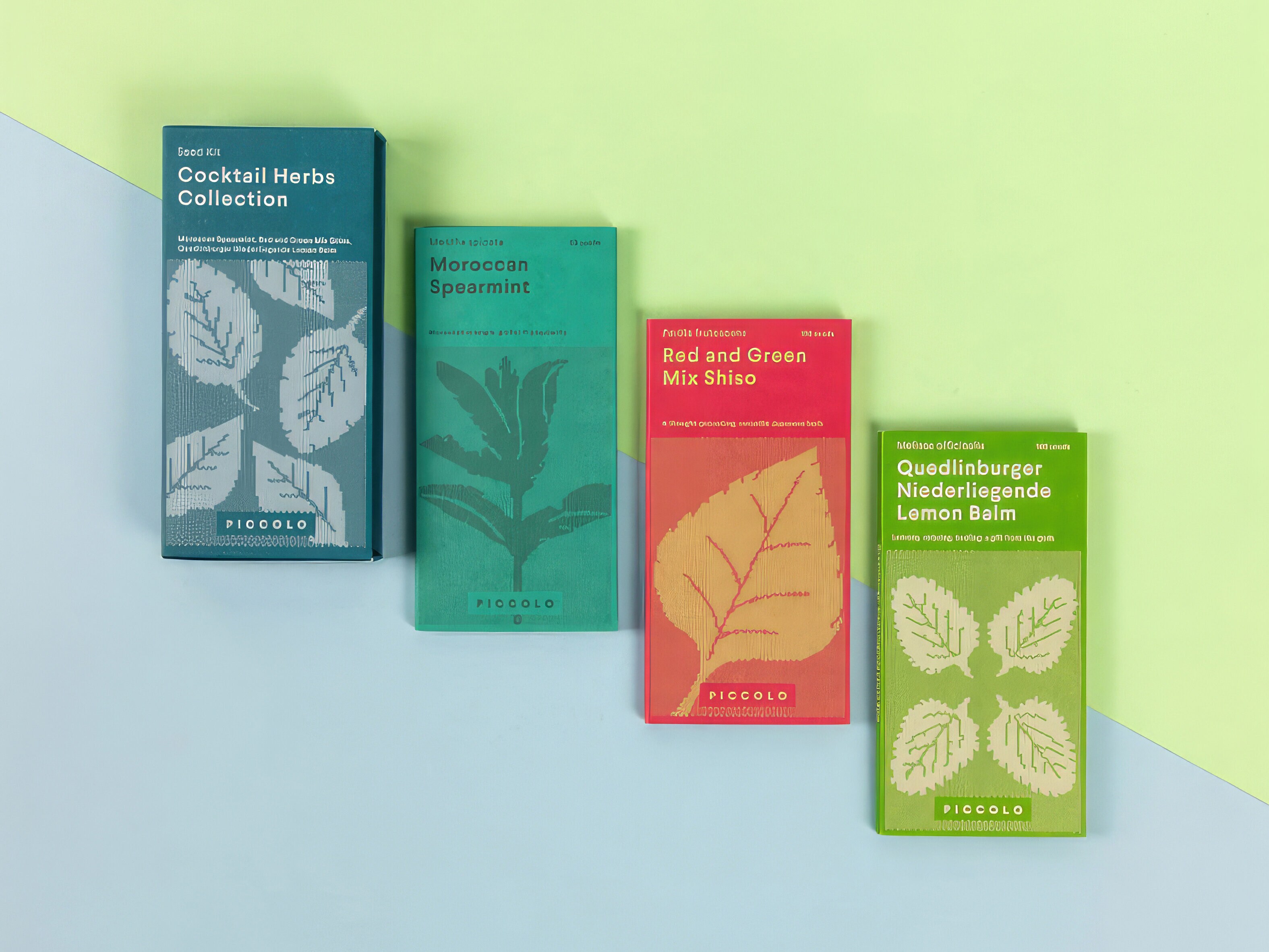 Saatgutsammlung - Kräuter für Drinks