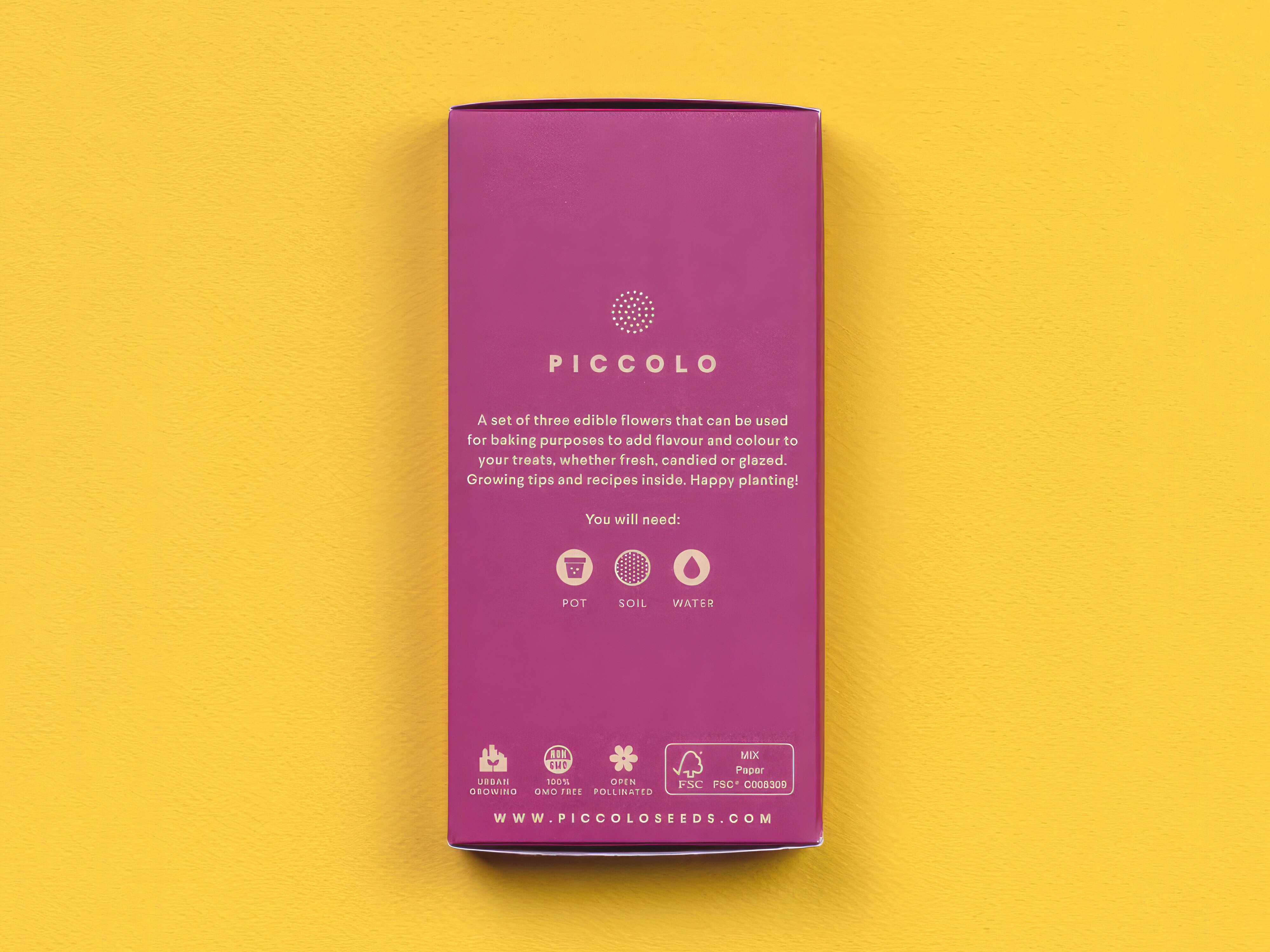 Frøsamling - Bag med blomster