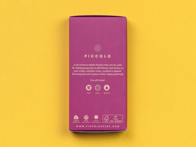 Saatgutsammlung - Backen mit Blumen