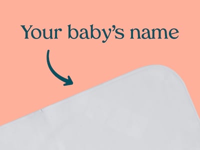 Personlig Babyfilt med Namn