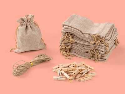 DIY pakkekalender - Poser