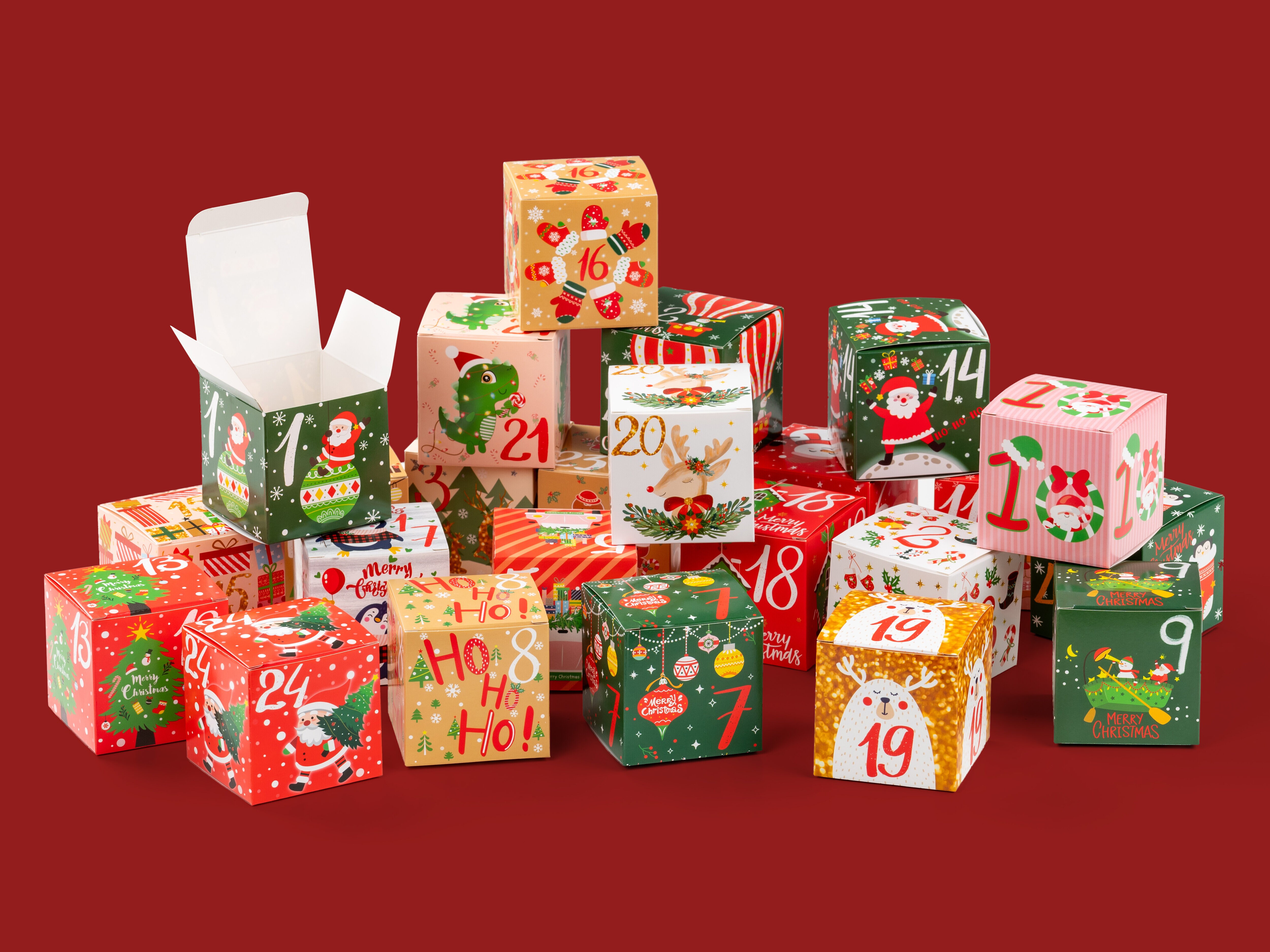 DIY Julekalender - Bokser