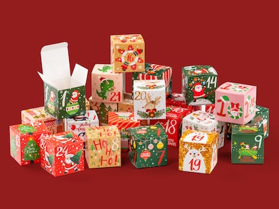 DIY Adventskalender - Lådor