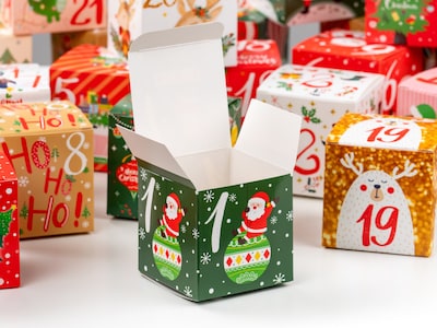 DIY Adventskalender - Lådor