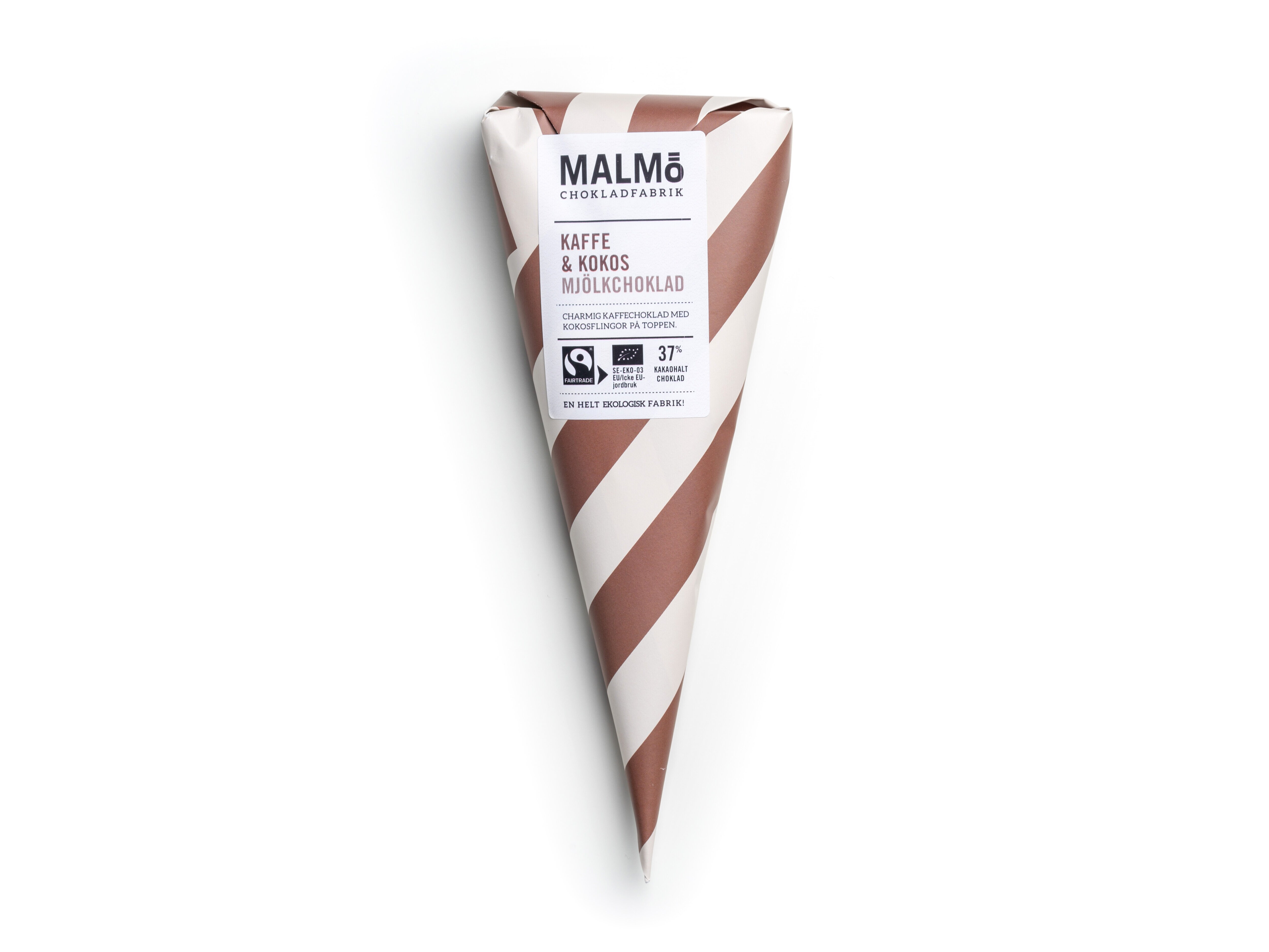 Schokoladentüte mit Kaffee- und Kokosnussgeschmack - Malmö Chokladfabrik