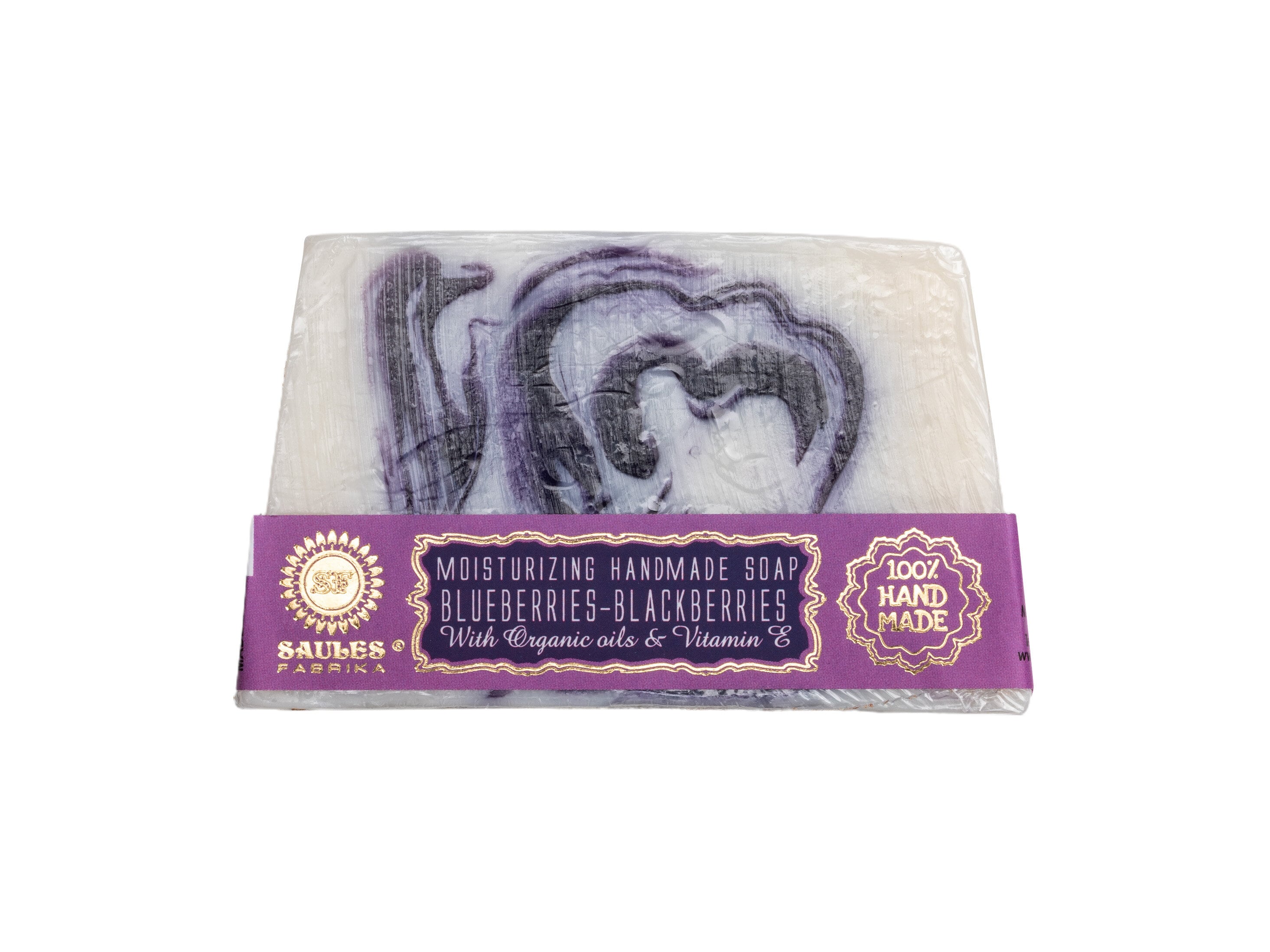 Handgemachte Seife - Blaubeeren-Brombeeren - Saules Fabrika