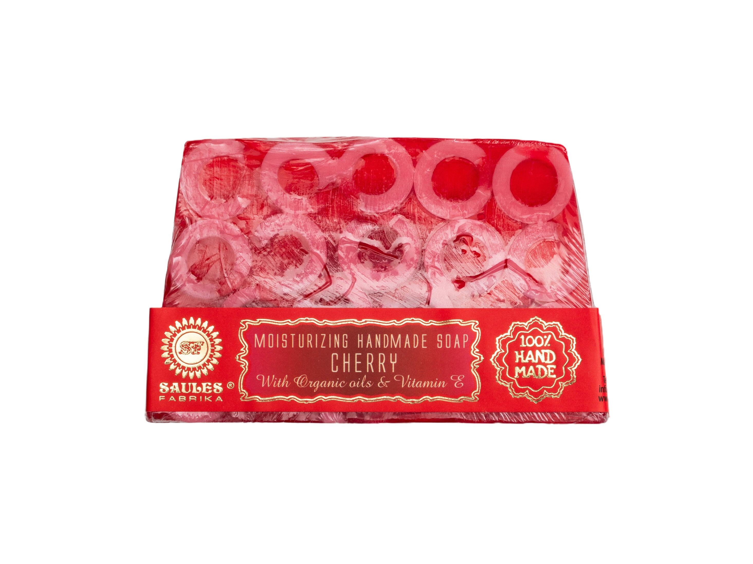 Handgemachte Seife - Kirsche - Saules Fabrika
