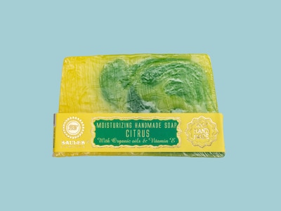 Käsintehty saippua - Citrus - Saules Fabrika