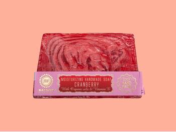 Käsintehty saippua - Cranberry - Saules Fabrika