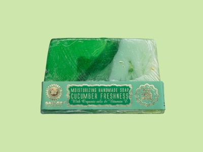 Handgemachte Seife - Cucumber Freshness - Saules Fabrika