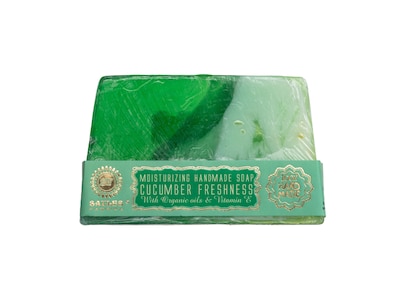 Handgjord Tvål - Cucumber Freshness - Saules Fabrika