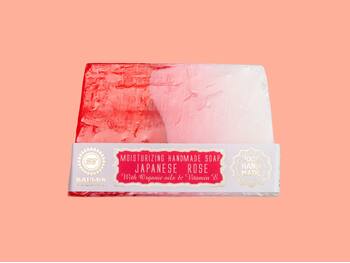 Håndlaget såpe - Japanese Rose - Saules Fabrika