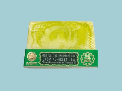 Håndlavet sæbe - Green Tea with Jasmine - Saules Fabrika
