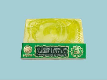 Håndlaget såpe - Green Tea with Jasmine - Saules Fabrika