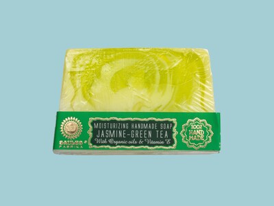 Håndlaget såpe - Green Tea with Jasmine - Saules Fabrika