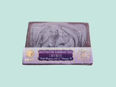 Handgjord Tvål - Lavender - Saules Fabrika