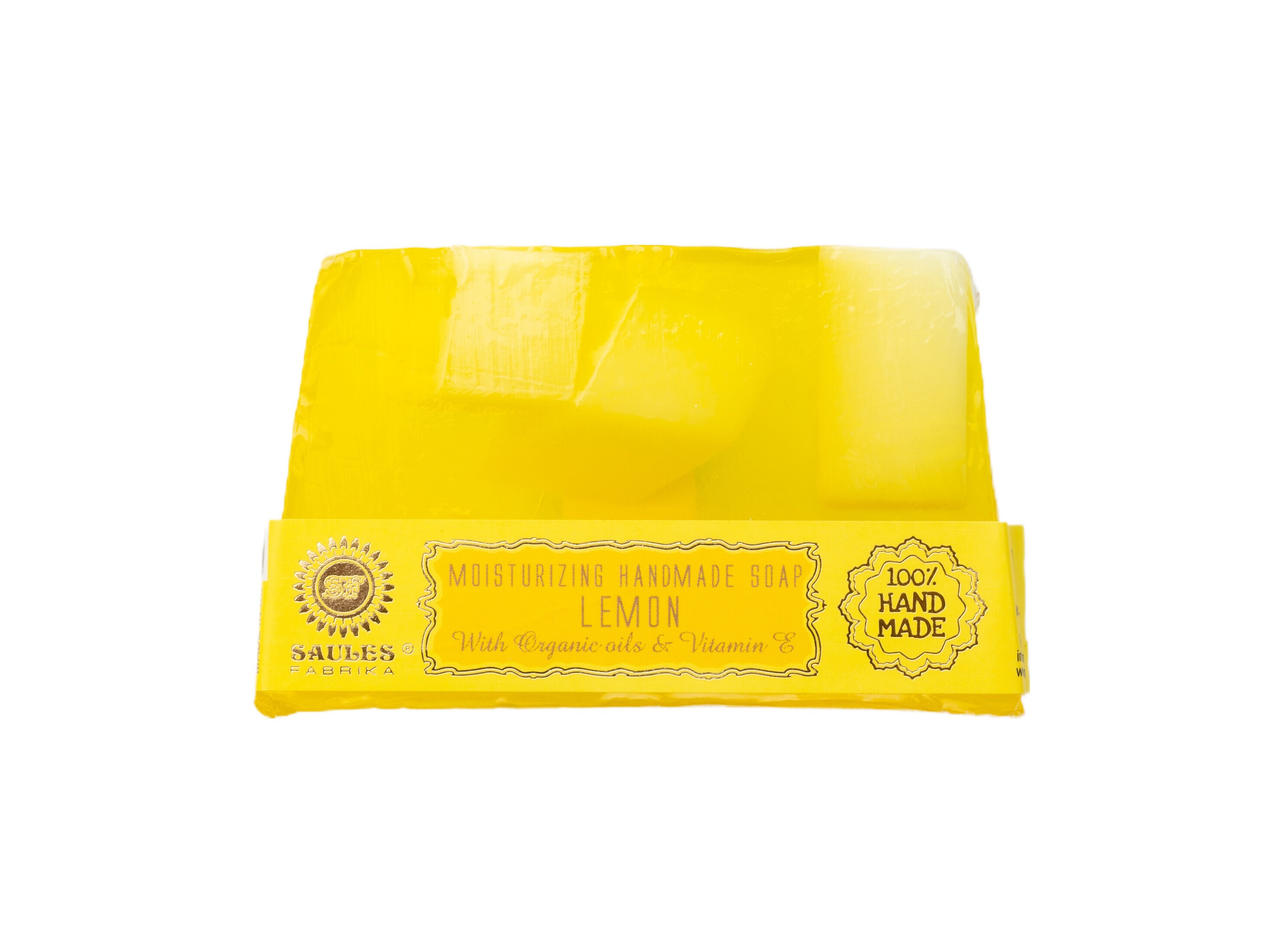 Handgemachte Seife - Lemon - Saules Fabrika