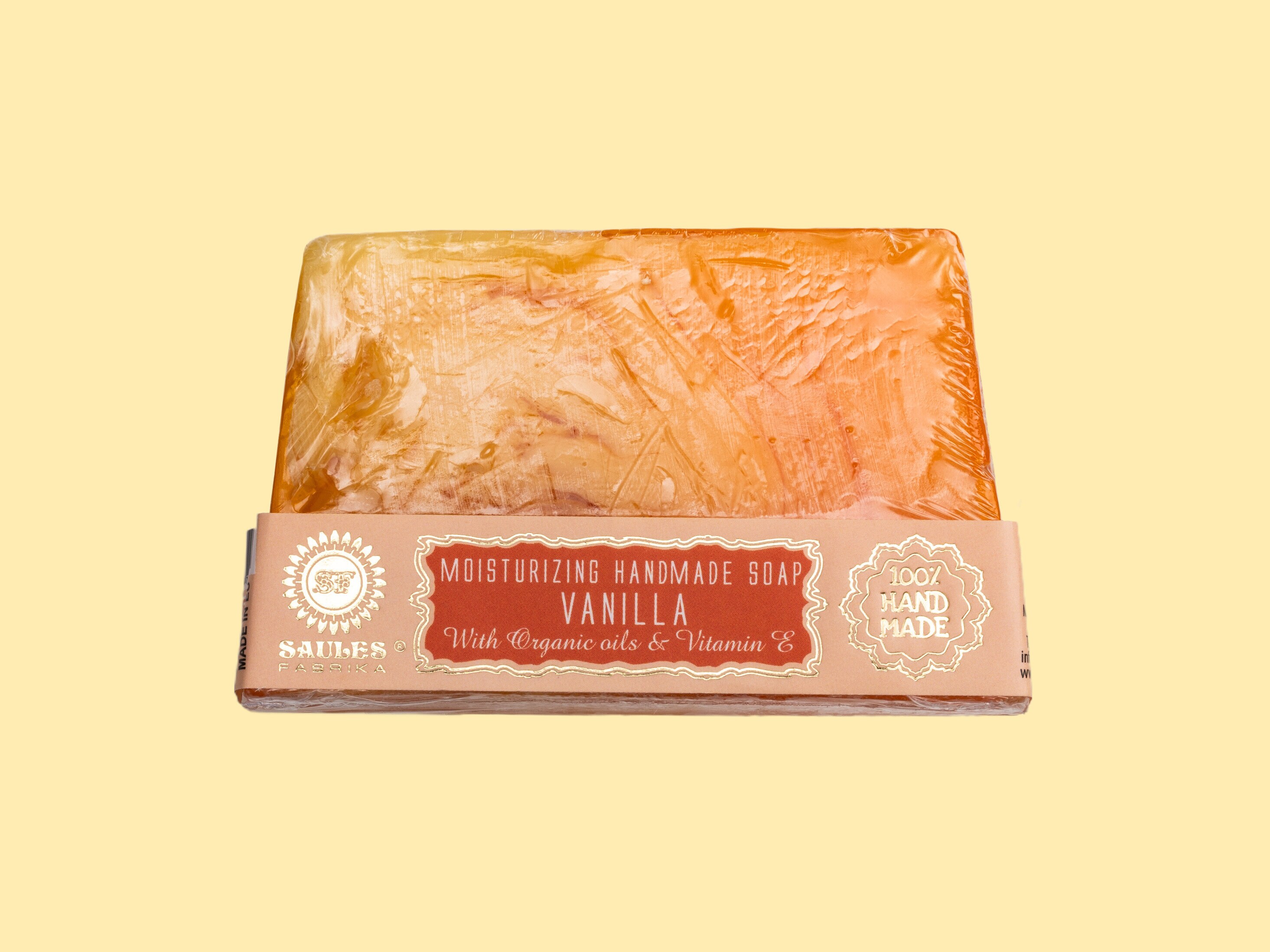 Handgjord Tvål - Vanilla - Saules Fabrika