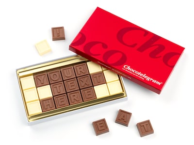 Personlig Chokolade med Tekst