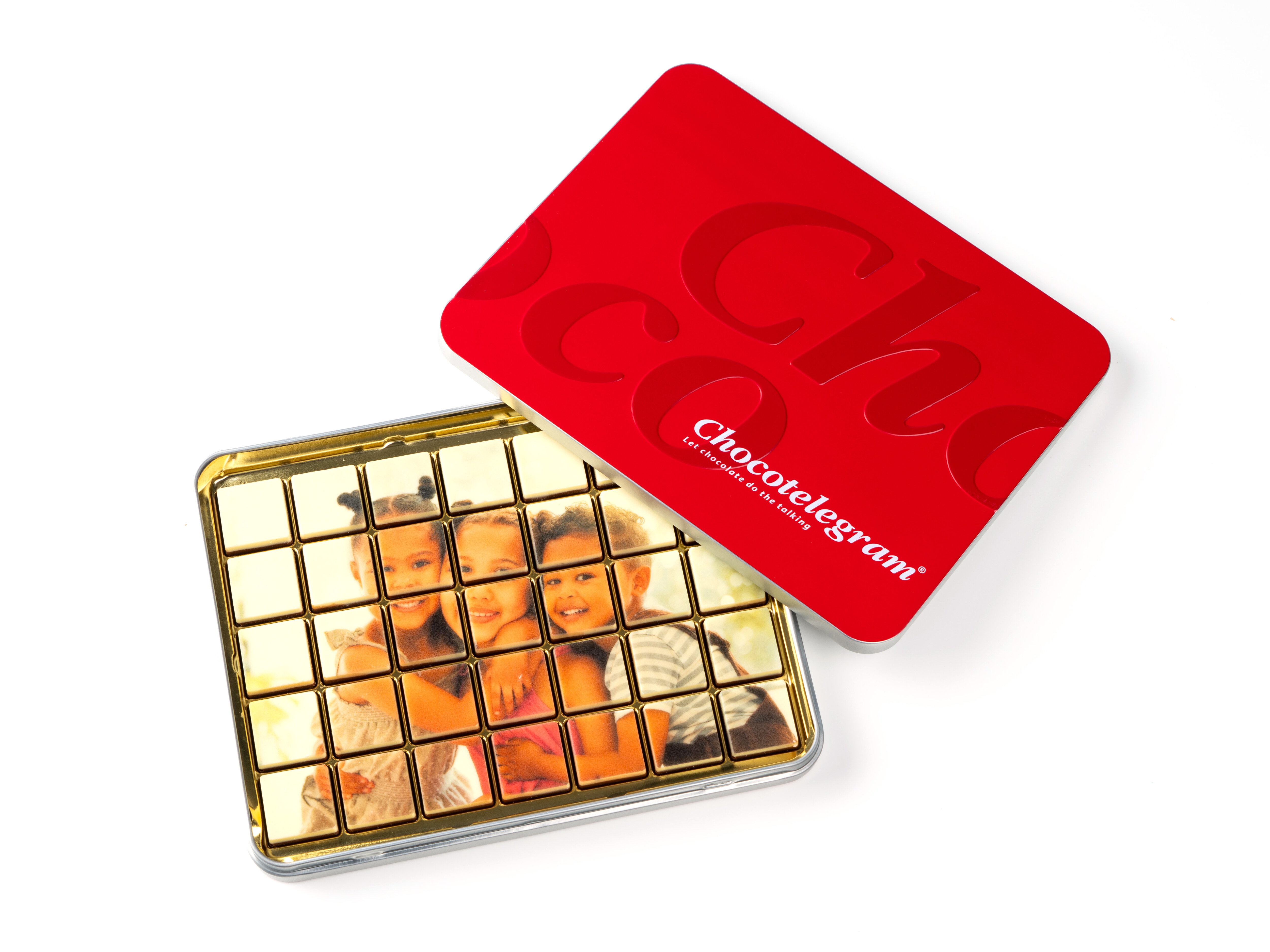 Suklaa omalla valokuvalla