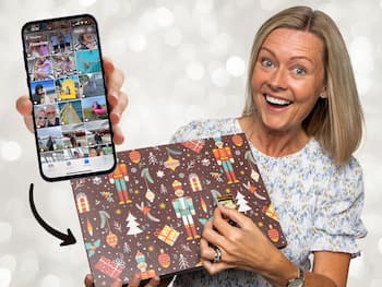 Chokladkalender med 24 av Dina Egna Foton