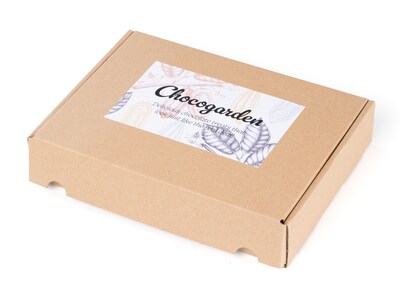 Chokladask med Sekatör & Rosor