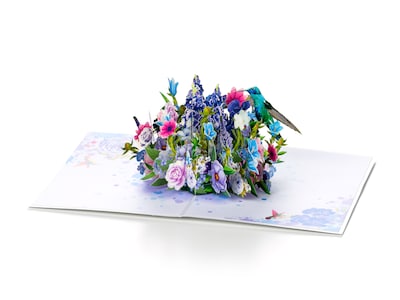 Pop Up Karte - Kolibri