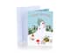 Pop Up Karte - Weihnachtskarte mit Schneemann