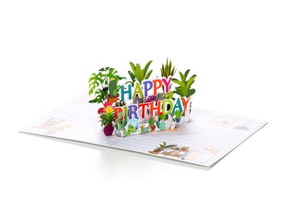 3D pop up-kort - Happy Birthday