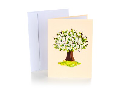 Pop Up -kortti - Kirsikkapuu