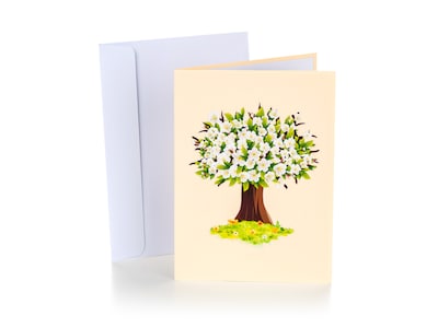 Pop Up -kortti - Kirsikkapuu