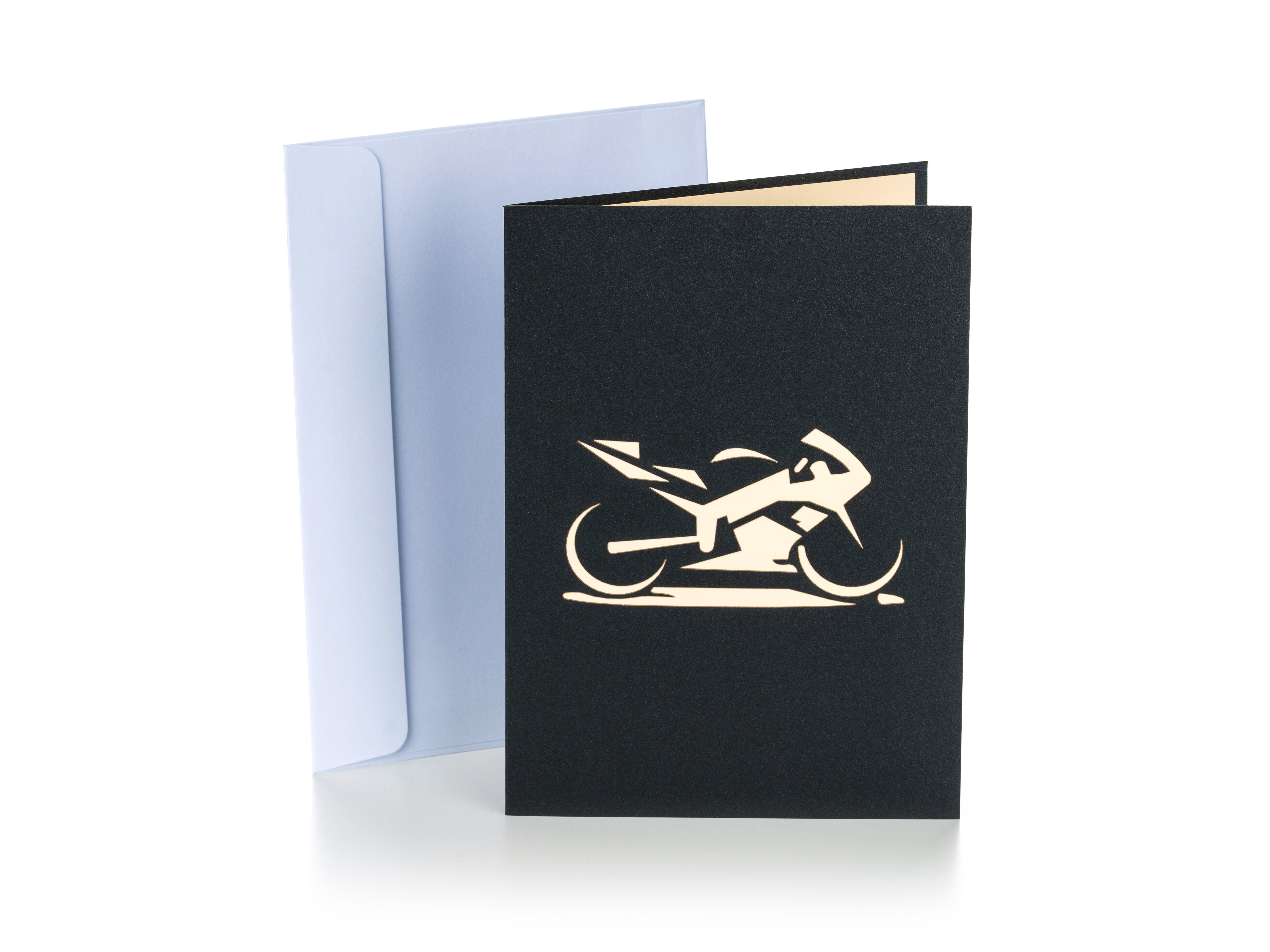 Pop Up -kortti - Moottoripyörä