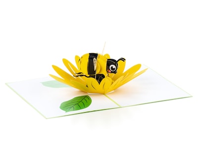 3D Pop Up-kort - Bie