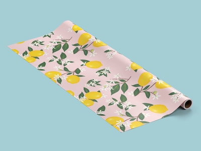 Lahjapaperi - Sitruunat