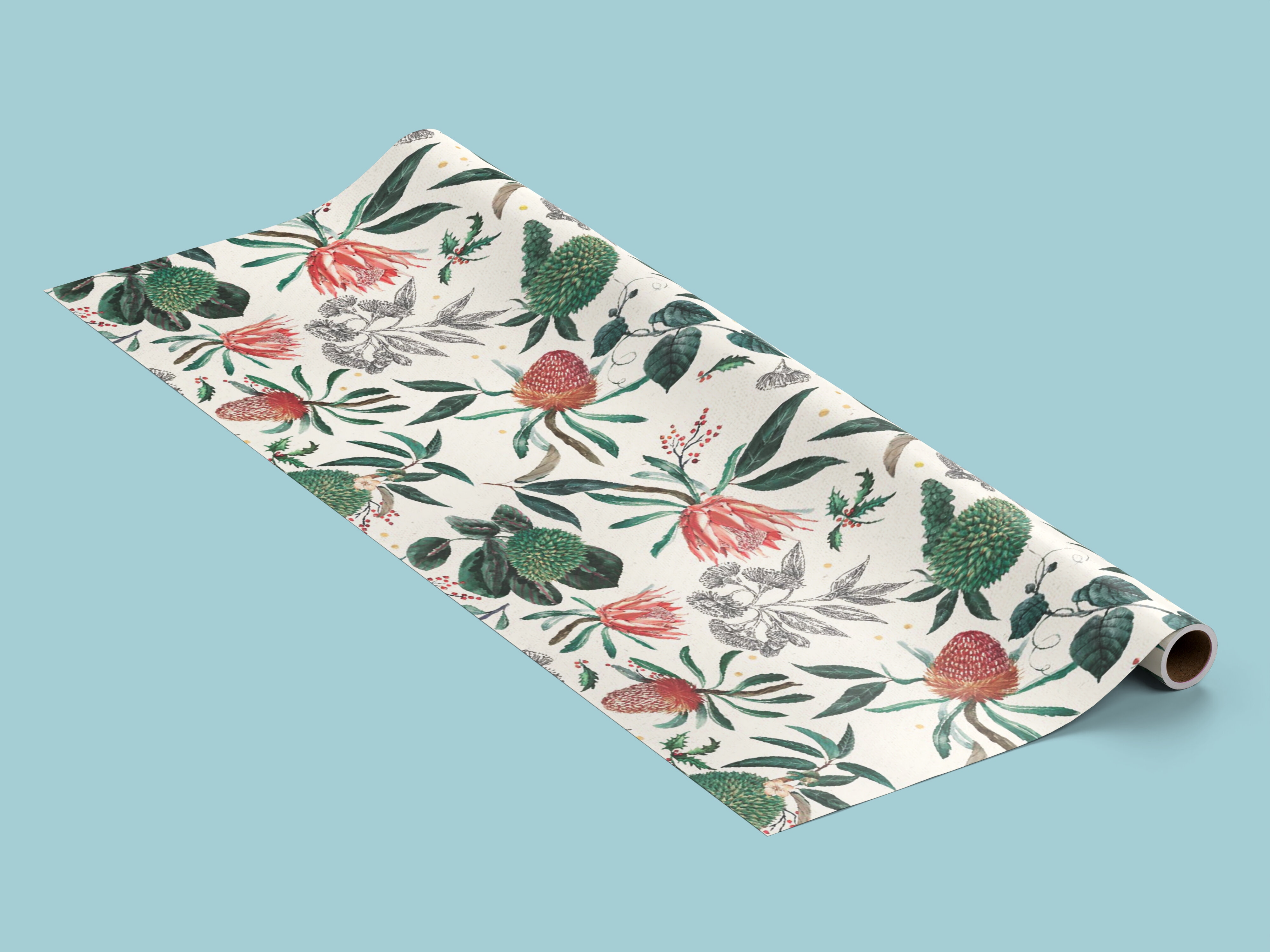 Gavepapir - Blomster