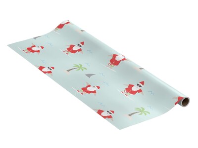 Julpapper - Surfande Jultomtar