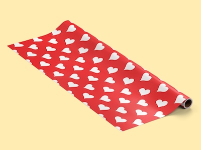 Lahjapaperi - Sydän