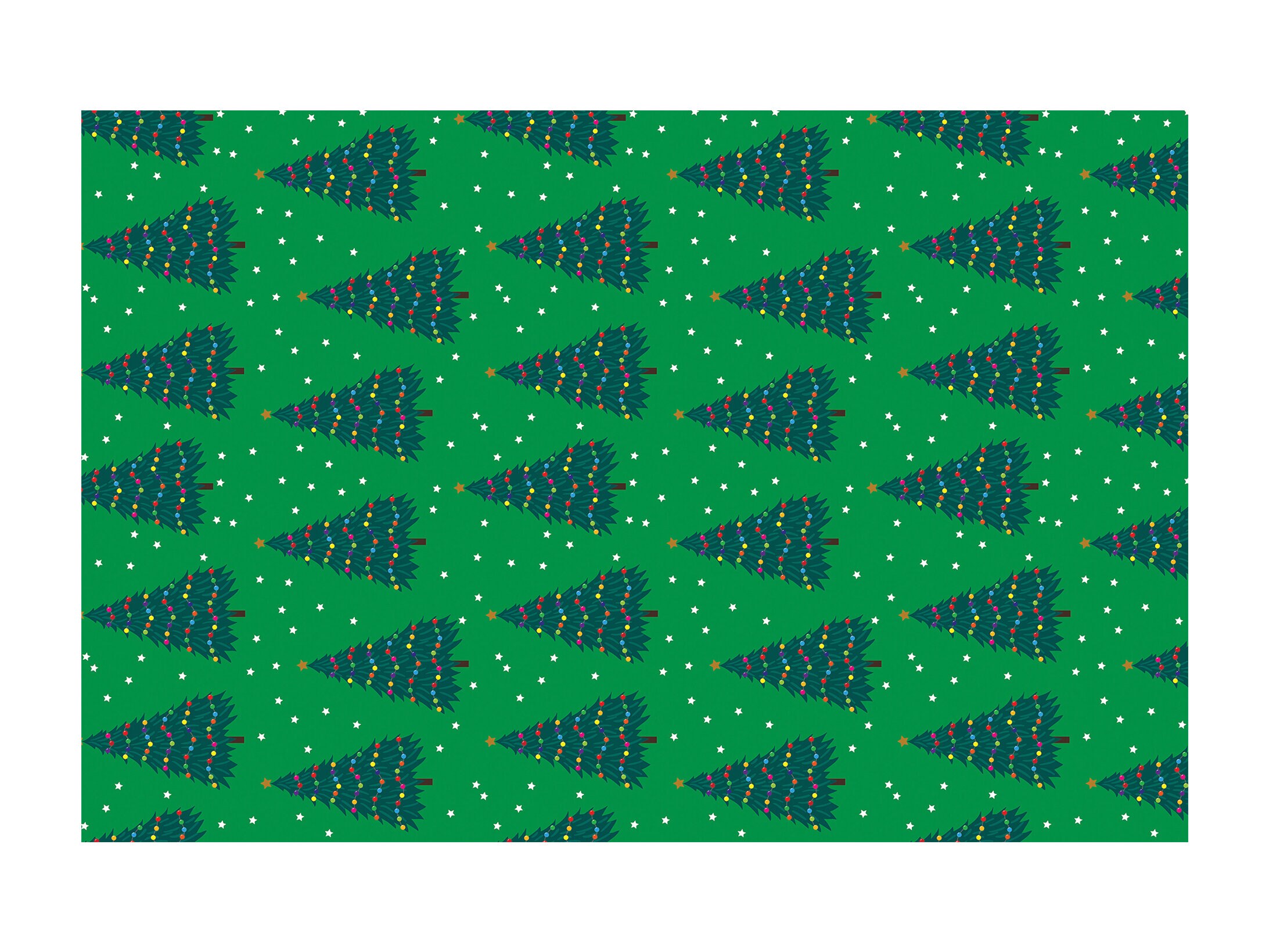 Julpapper - Julgranar