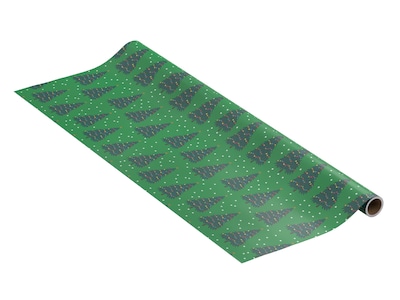 Julegavepapir - Juletræer