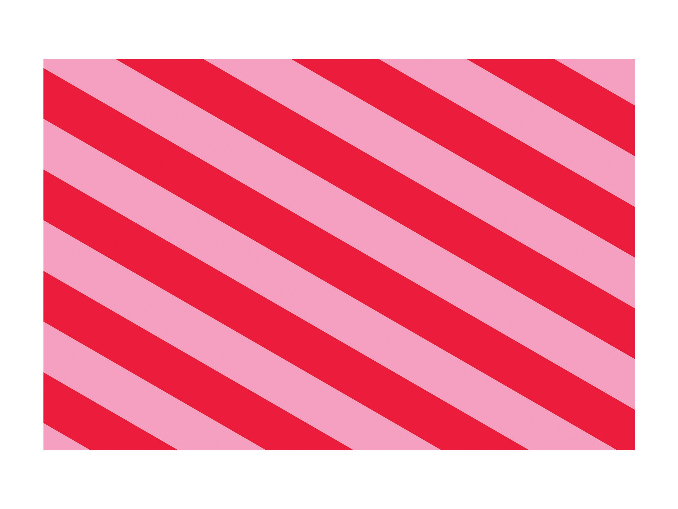 Gavepapir - Røde/lyserøde striber