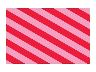 Geschenkpapier - Rot/rosa Streifen