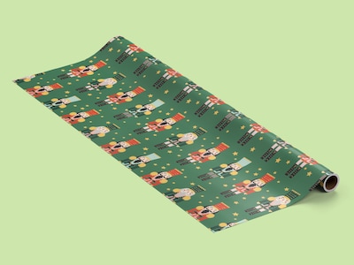 Weihnachtspapier - Nussknacker