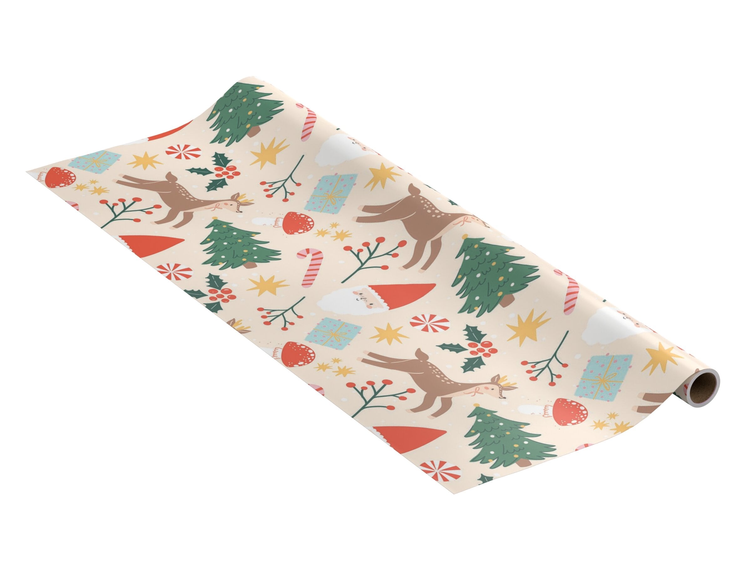 Julegavepapir - Rensdyr
