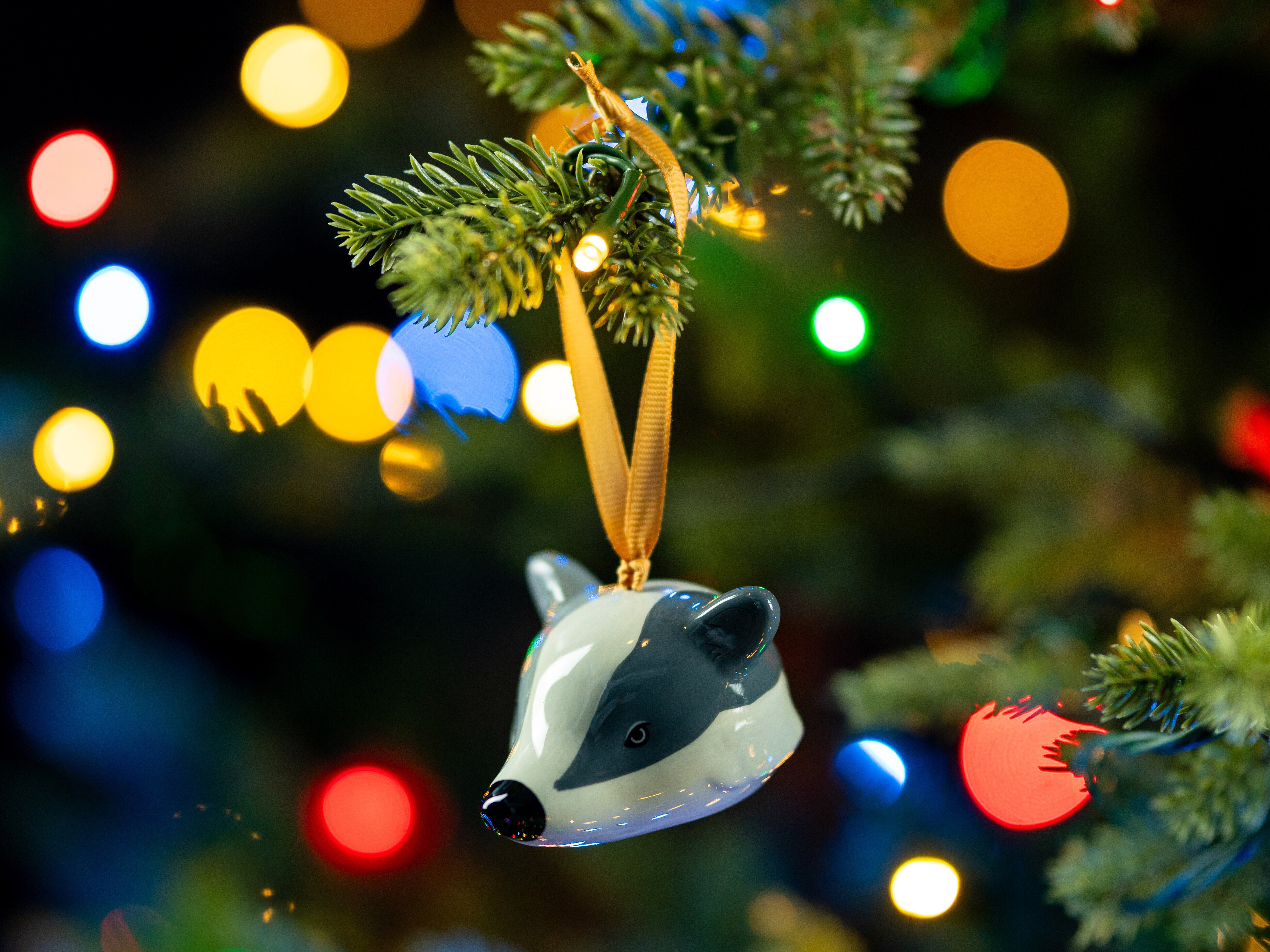 Weihnachtsbaumschmuck - Harry Potter - Hufflepuff